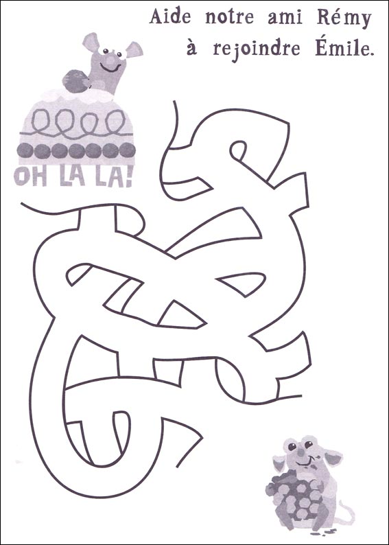 Jeu du labyrinthe &agrave; imprimer