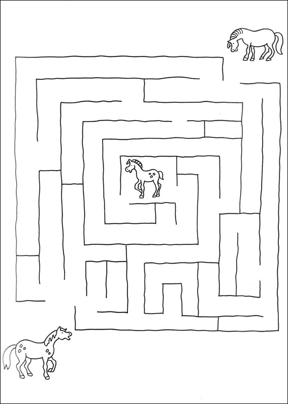 Jeu du labyrinthe &agrave; imprimer