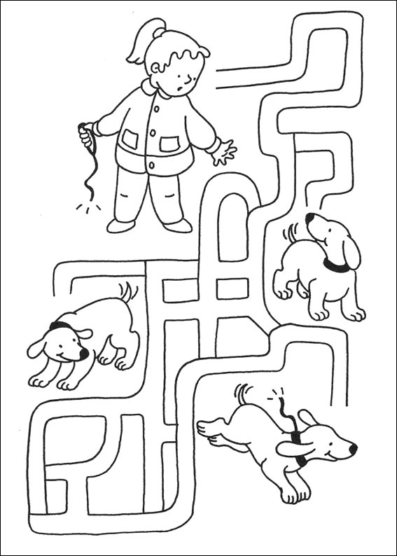 Jeu du labyrinthe &agrave; imprimer