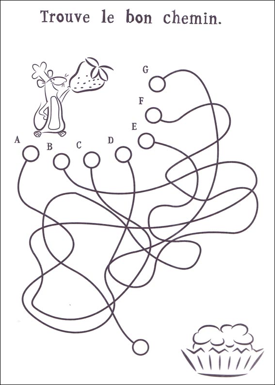 Jeu du labyrinthe &agrave; imprimer
