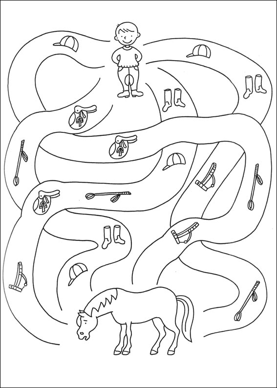 Jeu du labyrinthe &agrave; imprimer
