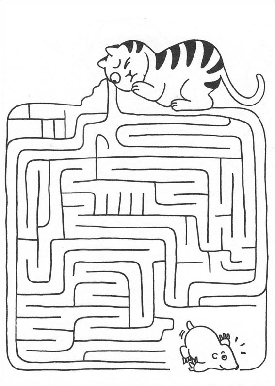 Jeu du labyrinthe &agrave; imprimer