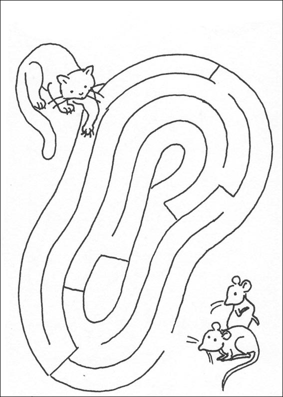Jeu du labyrinthe &agrave; imprimer
