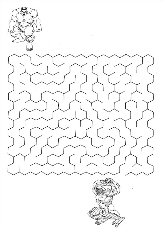 Jeu du labyrinthe &agrave; imprimer