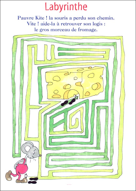 Jeu du labyrinthe &agrave; imprimer