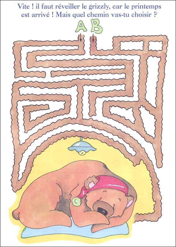 Jeu du labyrinthe &agrave; imprimer