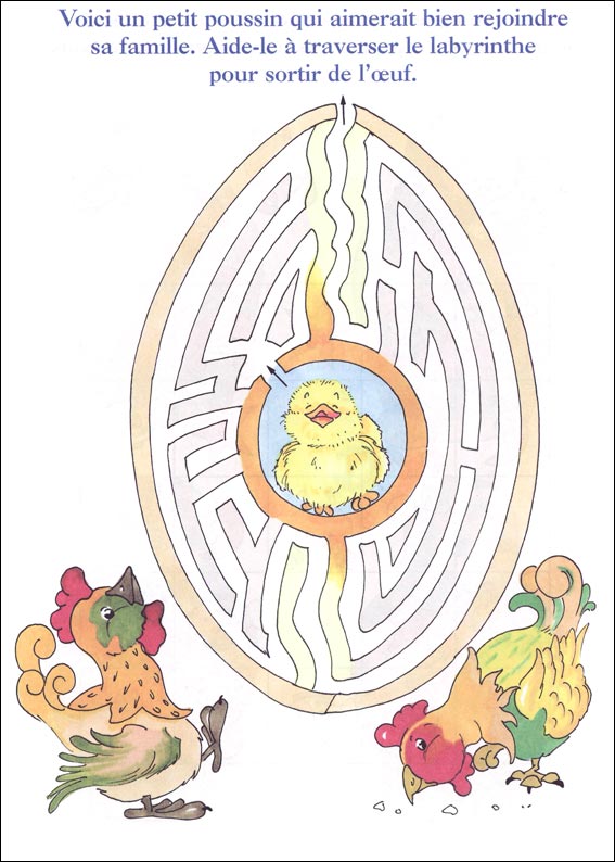 Jeu du labyrinthe &agrave; imprimer