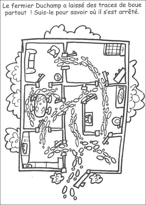 Jeu du labyrinthe &agrave; imprimer