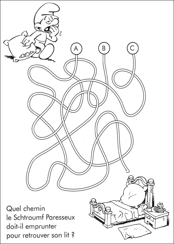 Jeu du labyrinthe &agrave; imprimer