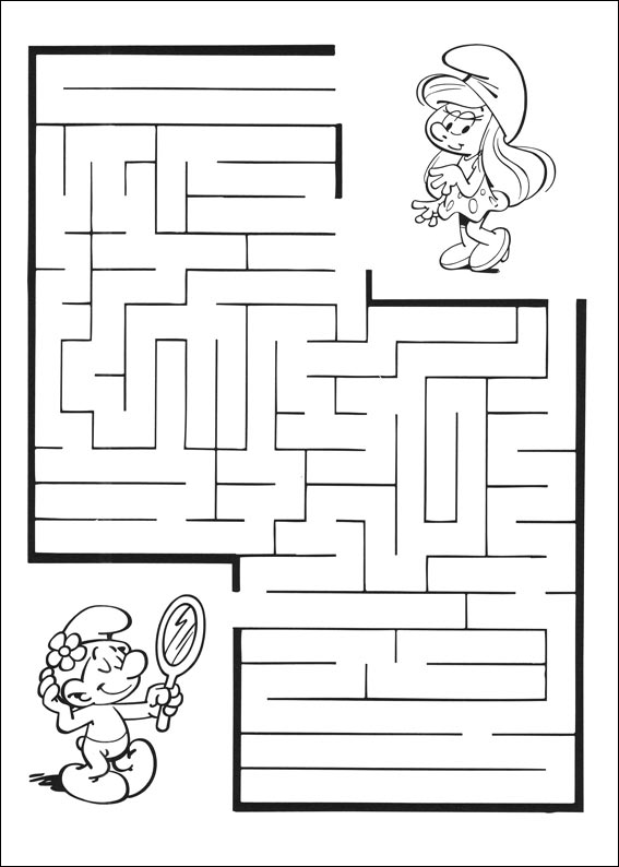Jeu du labyrinthe &agrave; imprimer