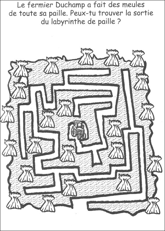 Jeu du labyrinthe &agrave; imprimer