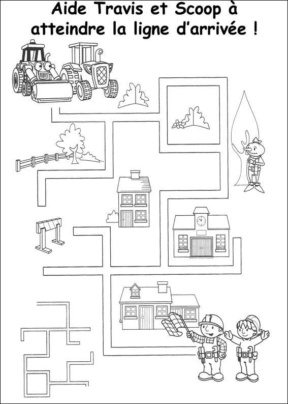 Jeu du labyrinthe &agrave; imprimer