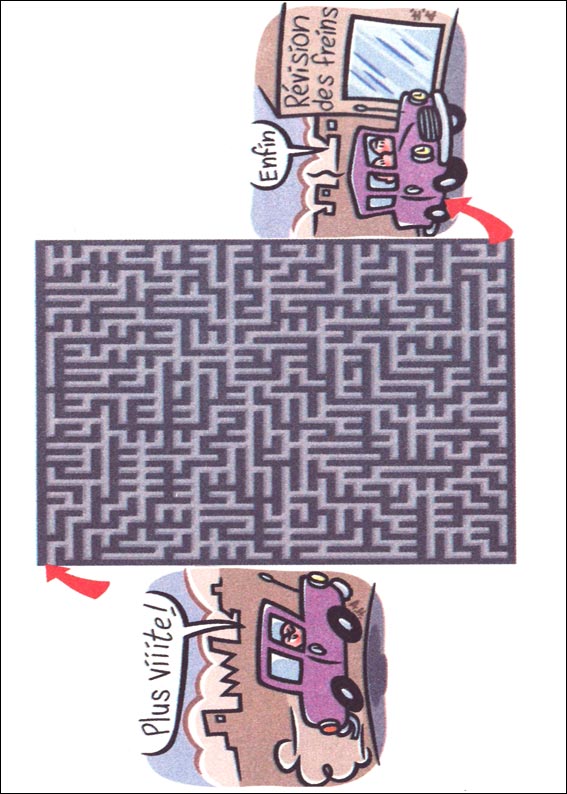 Jeu du labyrinthe &agrave; imprimer