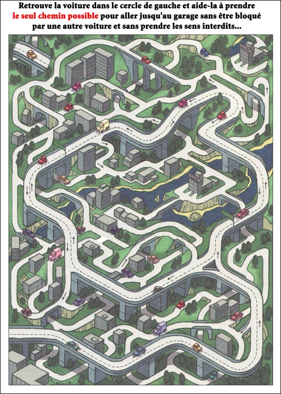 Jeu du labyrinthe &agrave; imprimer