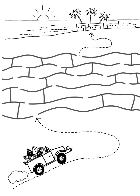 Jeu du labyrinthe &agrave; imprimer
