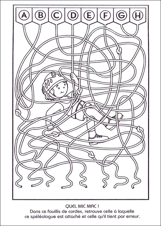 Jeu du labyrinthe &agrave; imprimer
