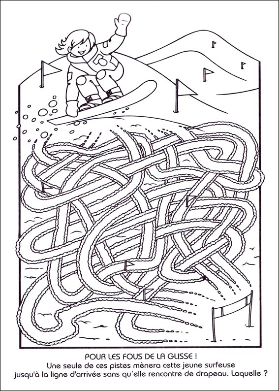 Jeu du labyrinthe &agrave; imprimer