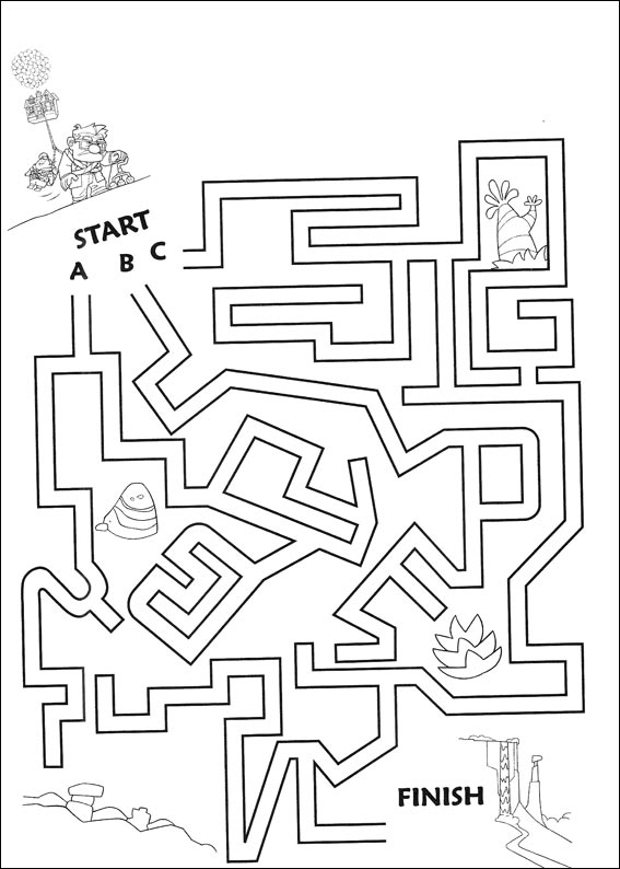 Jeu du labyrinthe &agrave; imprimer