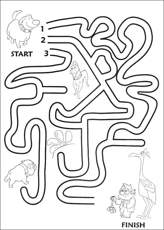 Jeu du labyrinthe &agrave; imprimer