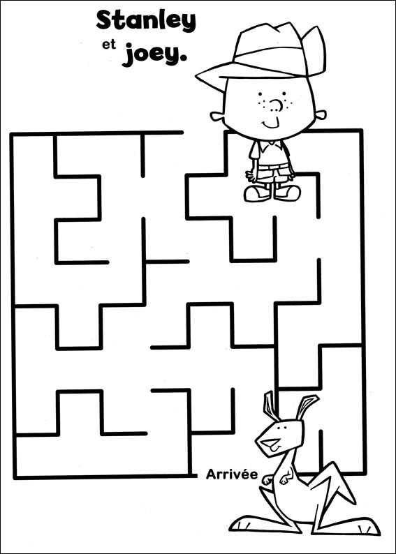 Jeu du labyrinthe &agrave; imprimer