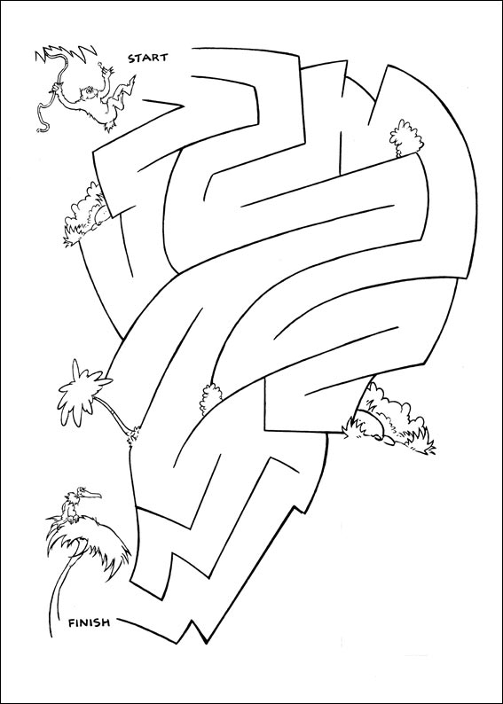 Jeu du labyrinthe &agrave; imprimer