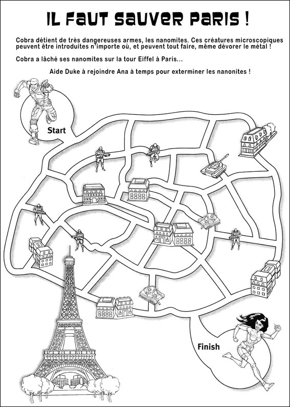 Jeu du labyrinthe &agrave; imprimer