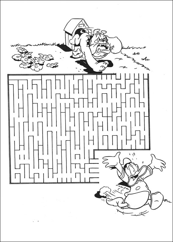 Jeu du labyrinthe &agrave; imprimer