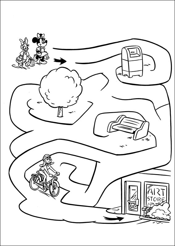 Jeu du labyrinthe &agrave; imprimer