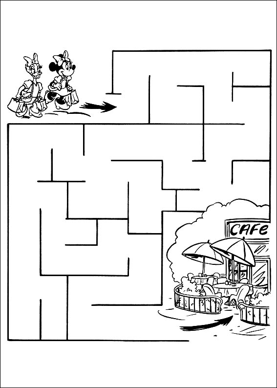 Jeu du labyrinthe &agrave; imprimer
