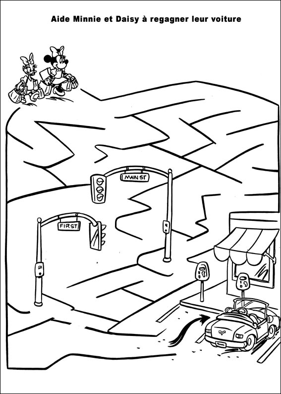 Jeu du labyrinthe &agrave; imprimer