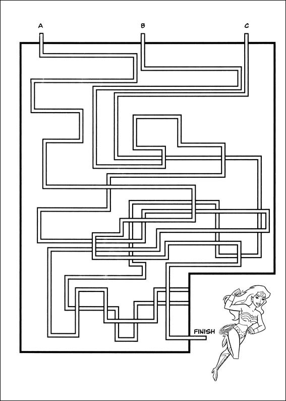 Jeu du labyrinthe &agrave; imprimer