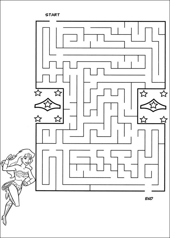 Jeu du labyrinthe &agrave; imprimer
