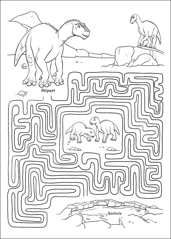 Jeu du labyrinthe &agrave; imprimer