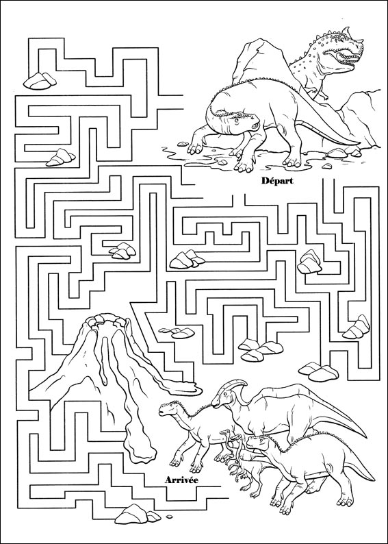 Jeu du labyrinthe &agrave; imprimer