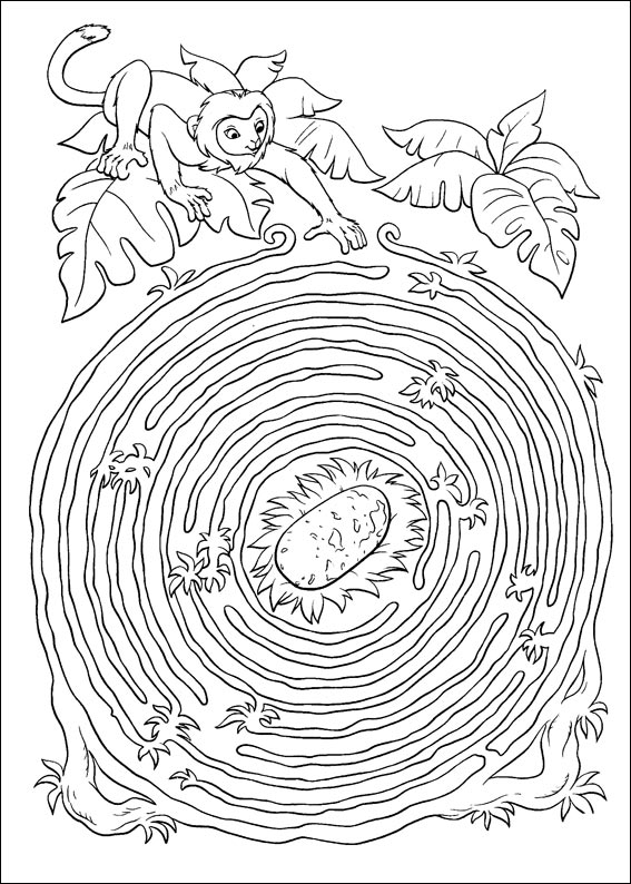 Jeu du labyrinthe &agrave; imprimer