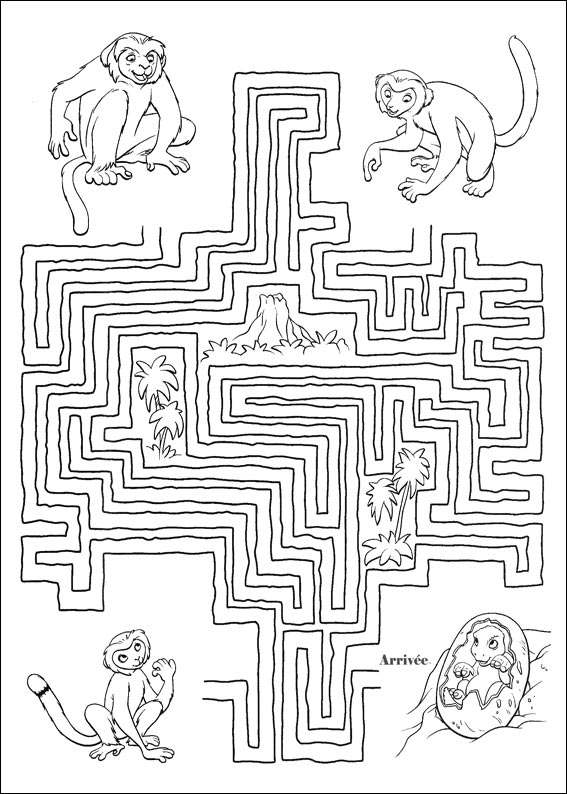 Jeu du labyrinthe &agrave; imprimer