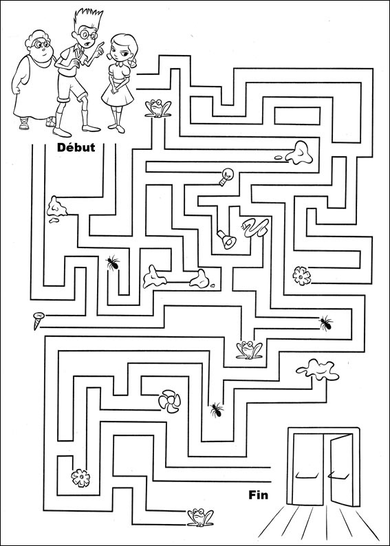 Jeu du labyrinthe &agrave; imprimer