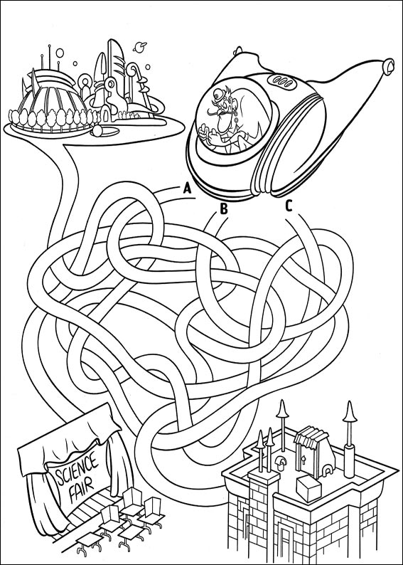 Jeu du labyrinthe &agrave; imprimer