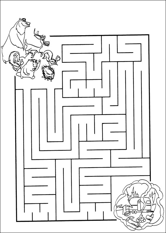 Jeu du labyrinthe &agrave; imprimer