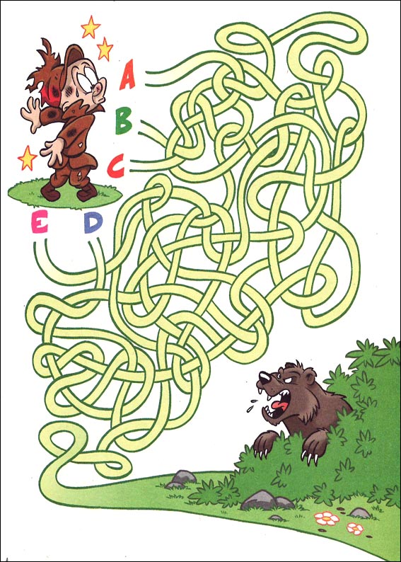 Jeu du labyrinthe &agrave; imprimer