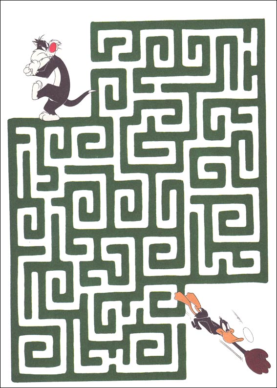Jeu du labyrinthe &agrave; imprimer