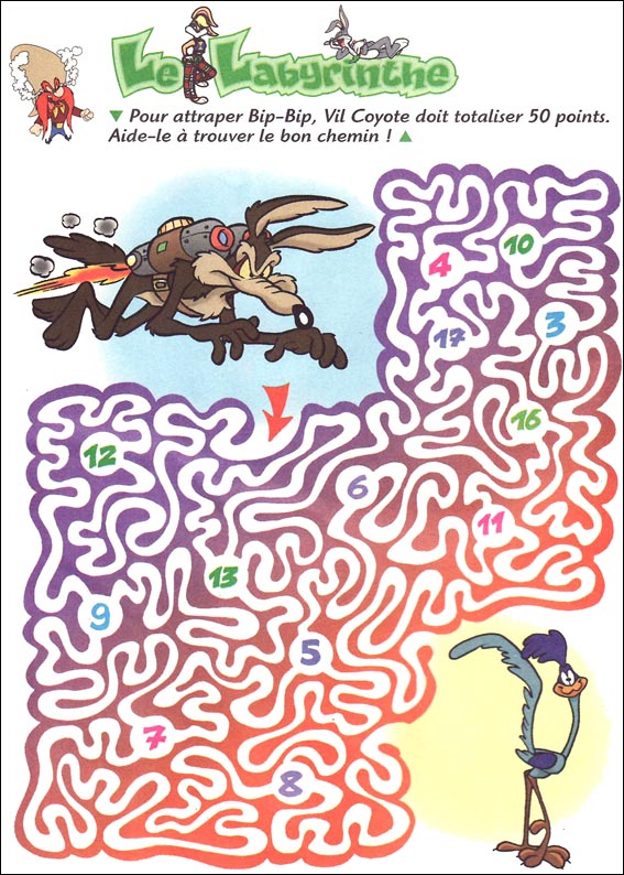 Jeu du labyrinthe &agrave; imprimer