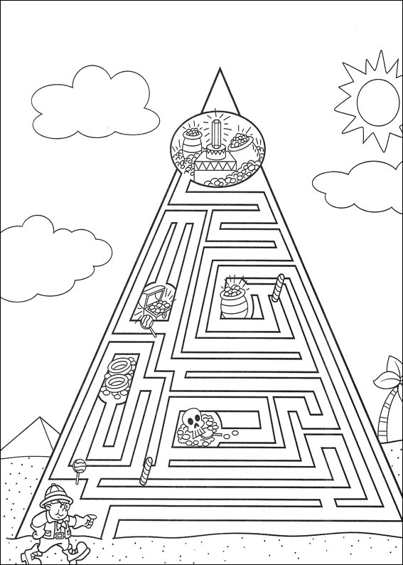 Jeu du labyrinthe &agrave; imprimer
