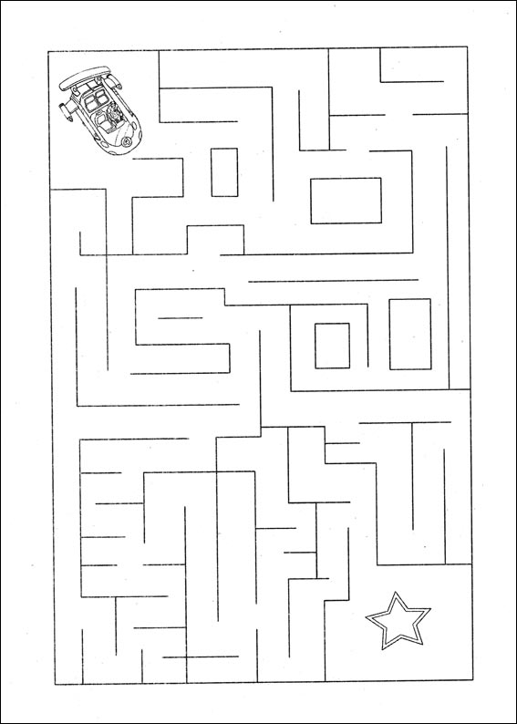 Jeu du labyrinthe &agrave; imprimer