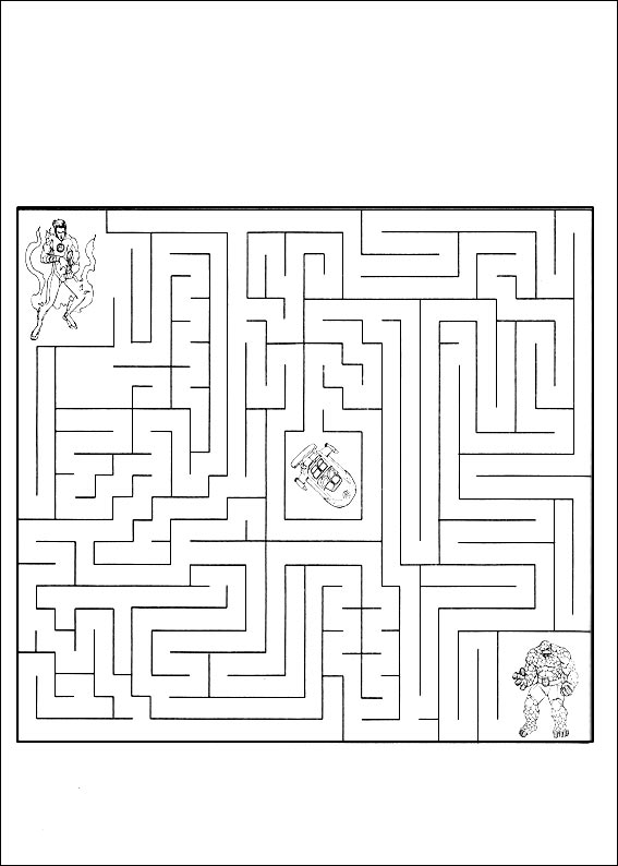 Jeu du labyrinthe &agrave; imprimer