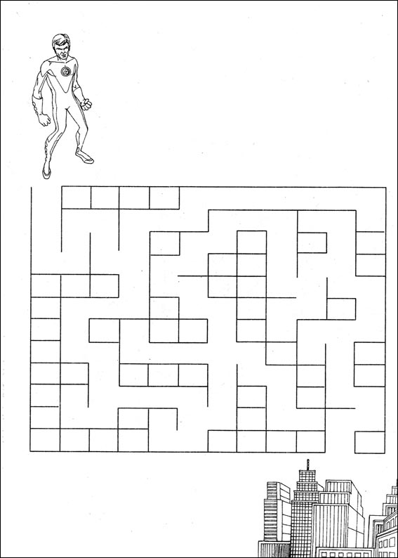 Jeu du labyrinthe &agrave; imprimer