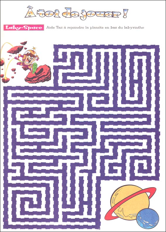 Jeu du labyrinthe &agrave; imprimer