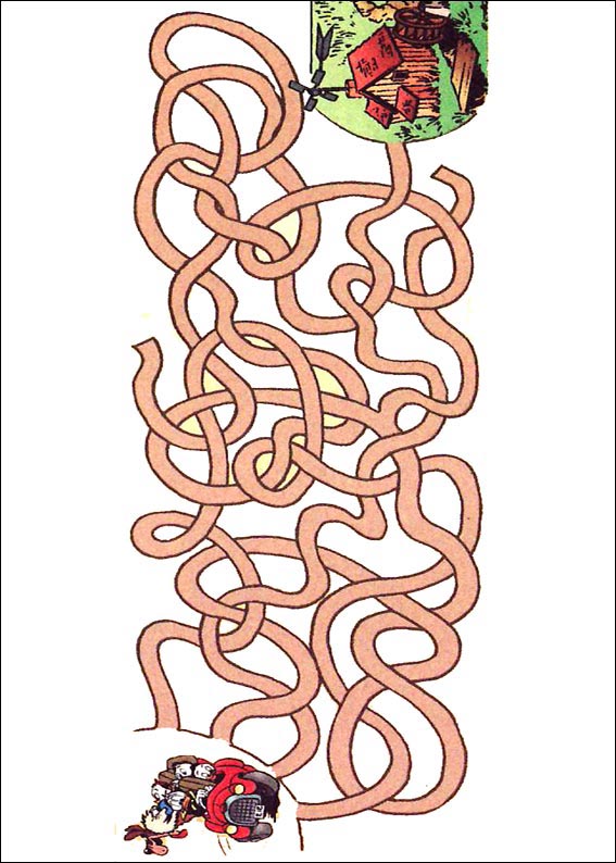 Jeu du labyrinthe &agrave; imprimer