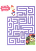 Labyrinthe &agrave; imprimer