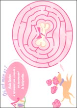 Labyrinthe &agrave; imprimer